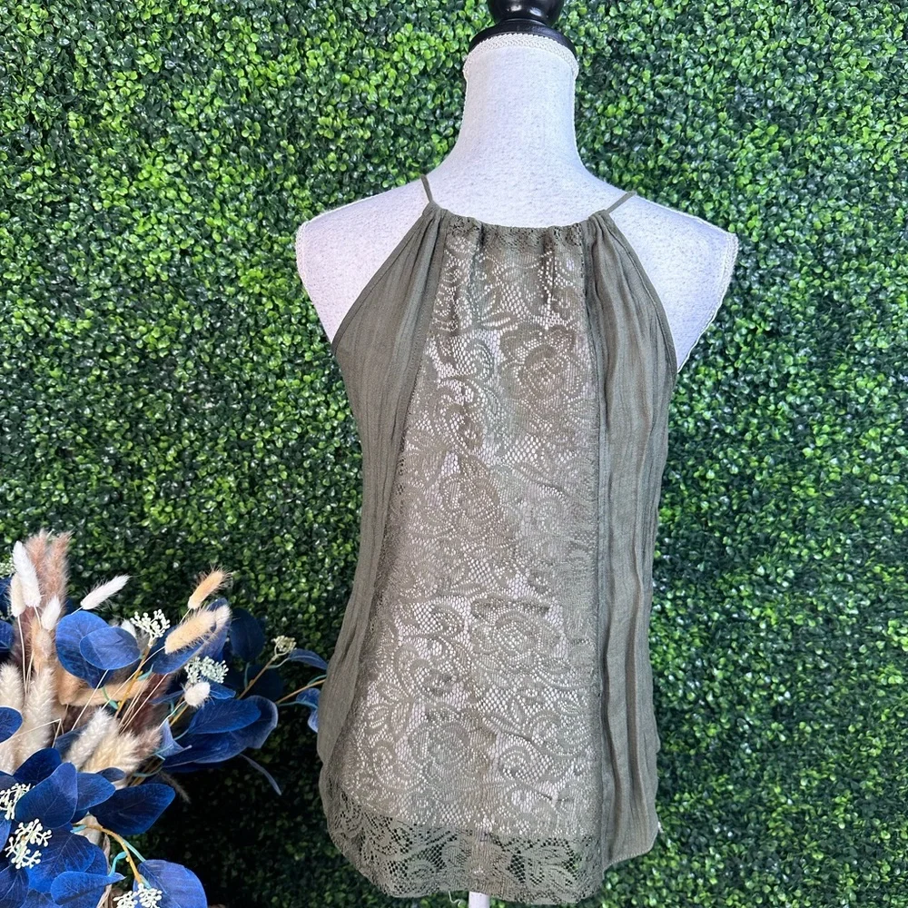 Olive‎ Green Women's Top
